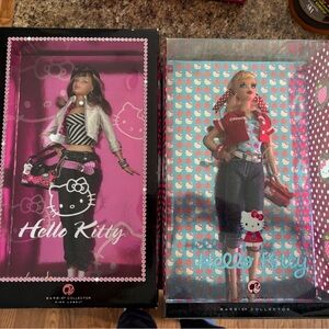 Barbie Collector Hello Kitty Dolls - new in box